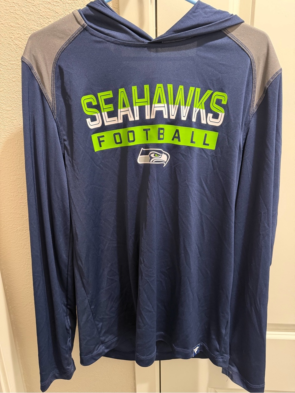 Fanatics Navy Hoodie with Cream Logo
